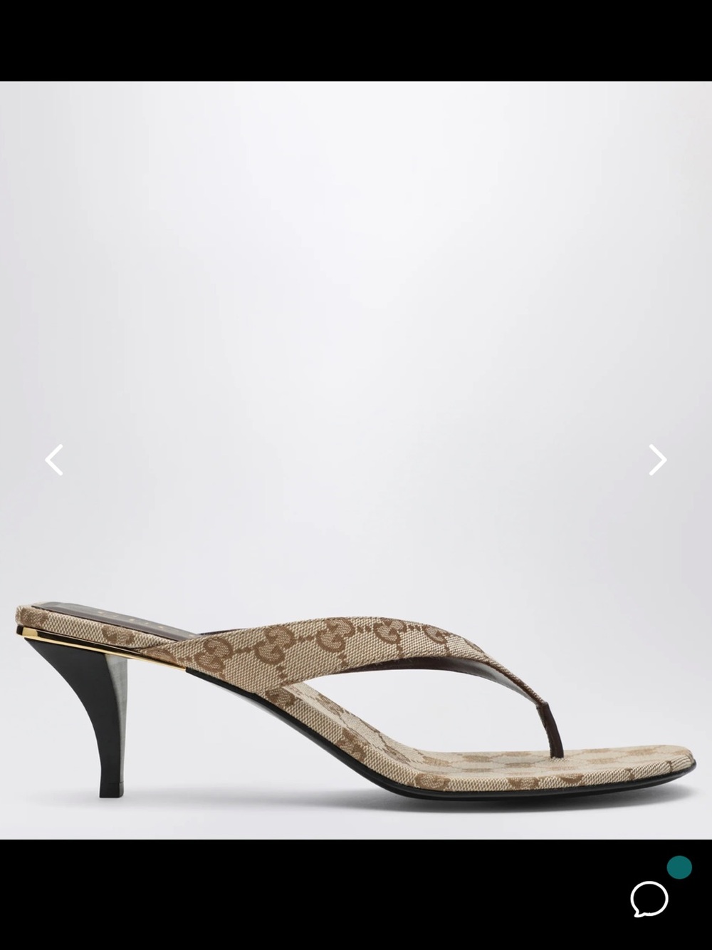 Gucci Thong Heel Sandals - Picture 2 of 8